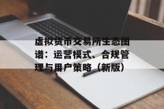 虚拟货币交易所生态图谱：运营模式、合规管理与用户策略（新版）